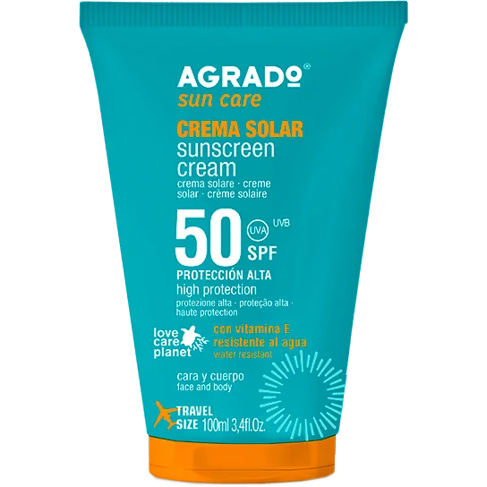 Крем Agrado (Аградо) сонцезахисний SPF50 у тубі 100 мл