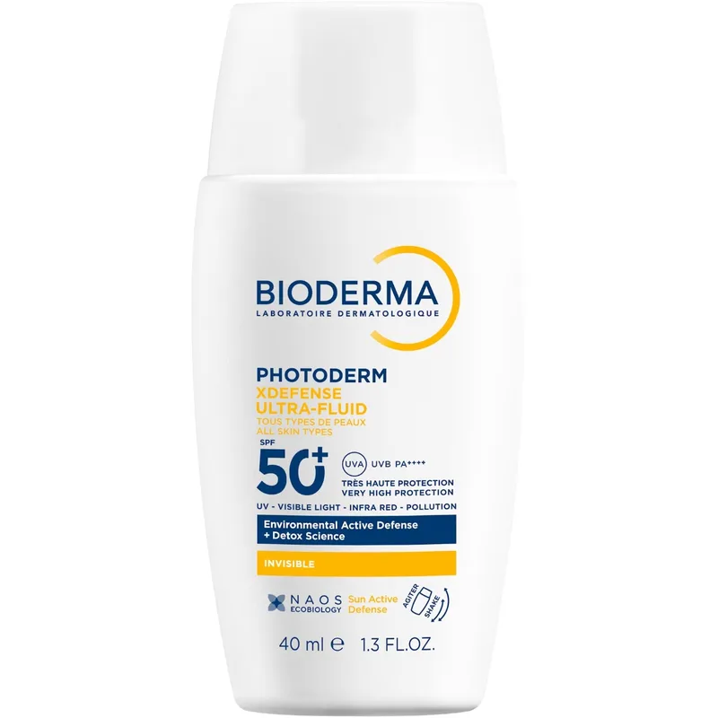 Ультрафлюїд Bioderma (Біодерма) Photoderm XDefense SPF50+ невидимий 40 мл