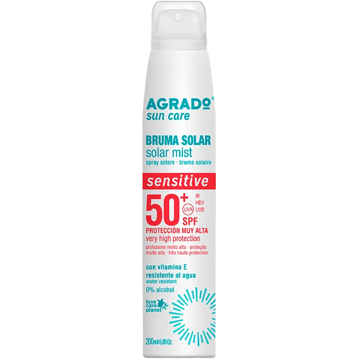 Міст Agrado (Аградо) сонцезахисний для чутливої шкіри SPF50+ 200 мл