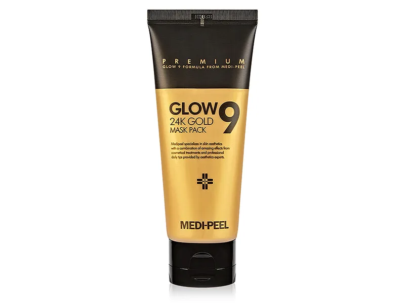 Очищаюча маска-плівка для обличчя з золотом та пептидами Medi-Peel Glow9 24K Gold Mask Pack, 100мл