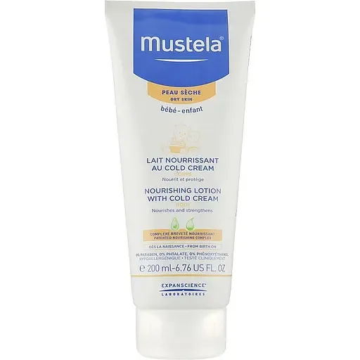 Поживний лосьйон Mustela Nourishing Lotion with Cold Cream для дуже сухої шкіри 200 мл
