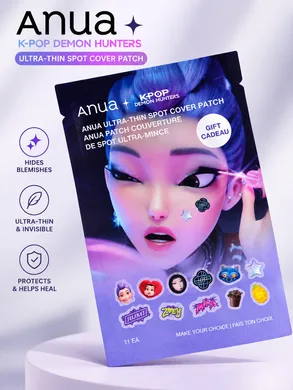 Anua Kpop Demon Hunters Ultra-Thin Spot Cover Patch – патчі проти прищів 11 шт.
