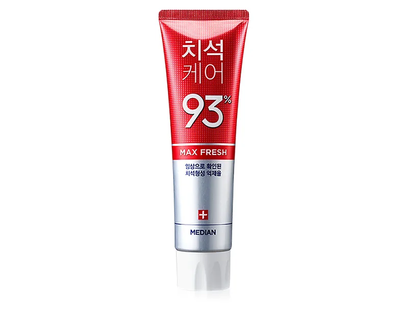 Освіжаюча зубна паста для профілактики зубного каменю Median Dental IQ 93% Max Fresh Toothpaste, 120г