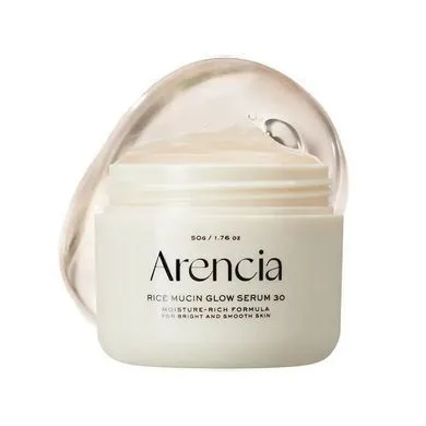 ARENCIA Rice Mucin Glow Serum 30 – сироватка-желе для сяяння шкіри з рисом 50 г.