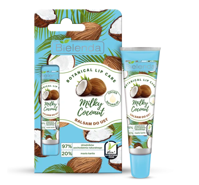 Бальзам для губ Bielenda Milky Coconut 10 мл