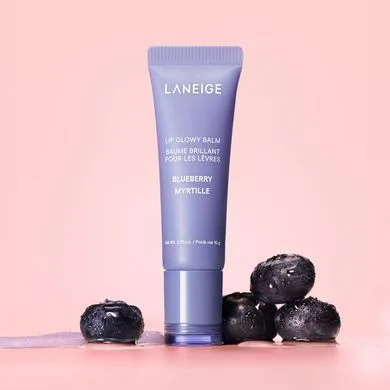 Laneige Lip Glowy Balm - глянцевий бальзам для губ Blue Berry