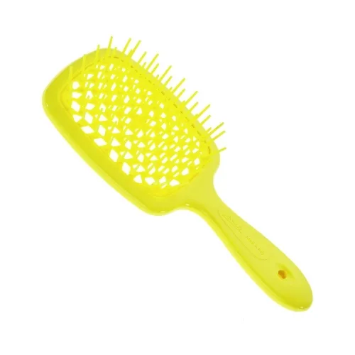 Щітка для волосся Неоновий жовтий Janeke superbrush neon yellow