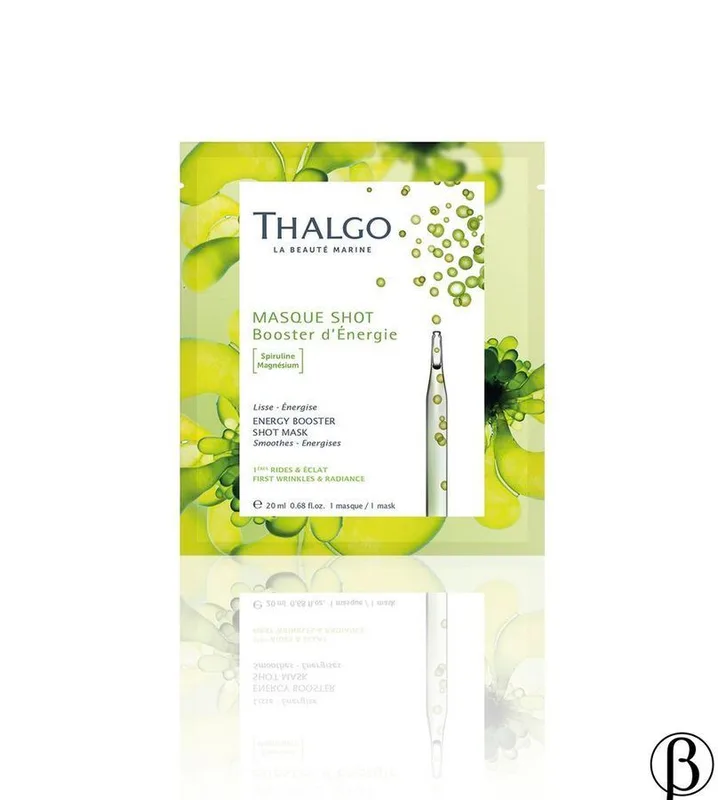 Energy Booster Shot Mask - Spiruline Boost | маска енергетична стимулююча THALGO
