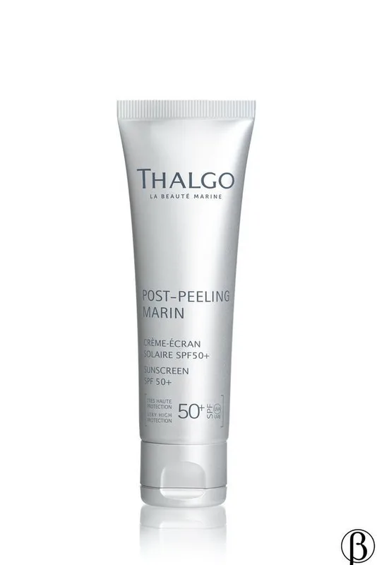 Sunscreen SPF 50+ - Peeling Marin | сонцезахисний крем THALGO