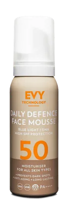 EVY Technology Daily UV Face Mousse SPF 50 – щоденний захисний мус для обличчя 75 мл