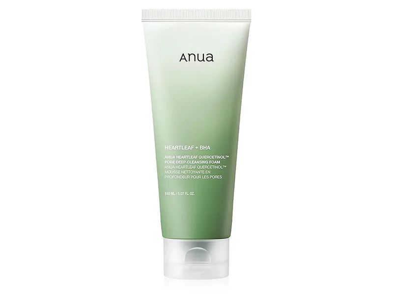 Anua Heartleaf Quercetinol Cleansing Foam