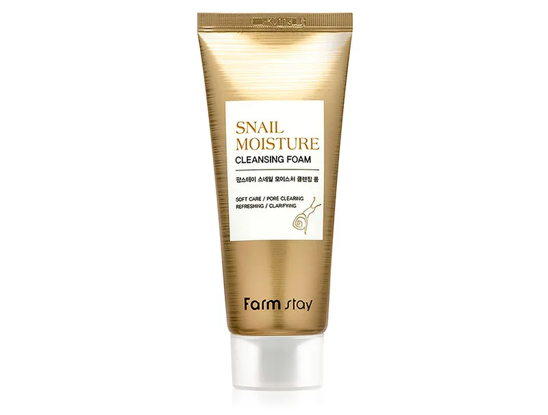 Пінка для вмивання FarmStay Snail Moisture Cleansing Foam з муцином равлики 100 мл
