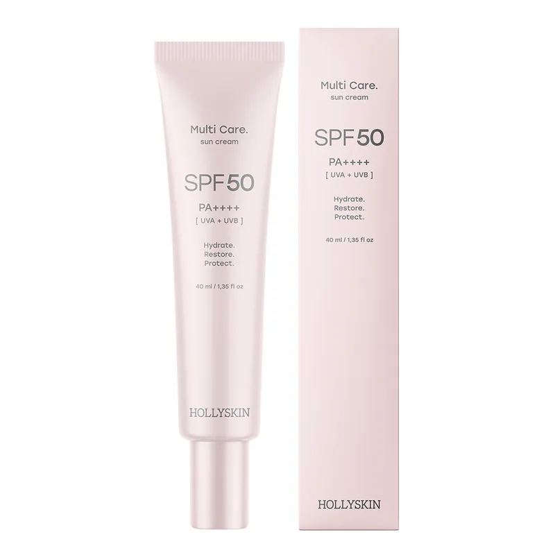 Сонцезахисний крем для обличчя 40 мл Hollyskin multi care spf 50