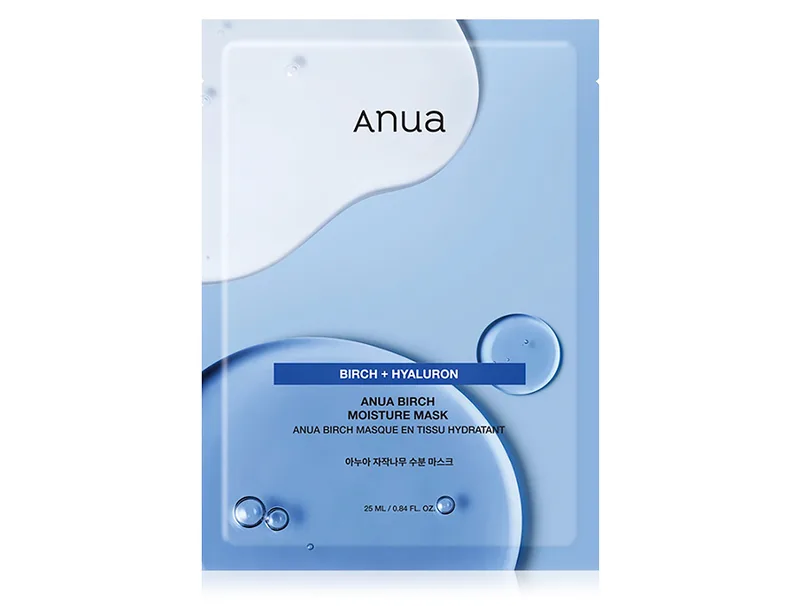 Anua Birch Moisture Mask – тканинна маска з березовим соком (1 шт.)