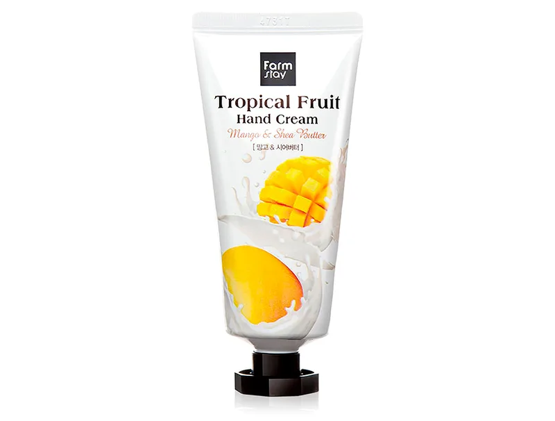 Крем для рук FarmStay Tropical Fruit Hand Cream Mango & Shea Butter з манго й олією ши 50 мл