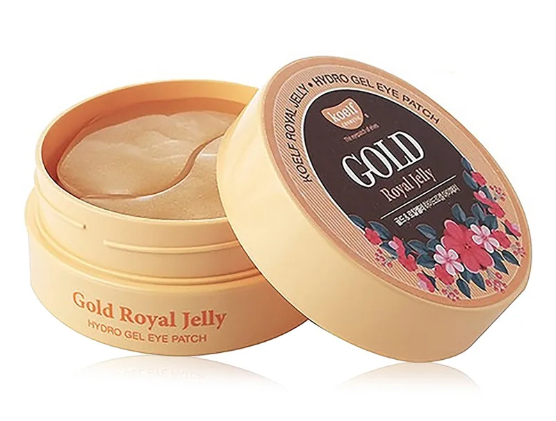 Гідрогелеві патчі під очі із золотом та маточним молочком Koelf Gold & Royal Jelly Eye Patch, 60шт