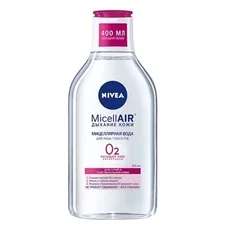 NIVEA MicellAIR міцелярна вода д/сухої, чутливої шкіри 400мл 89258