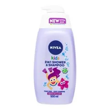 NIVEA гель-шампунь дитячий 2в1 д/дівчаток 500мл 84589