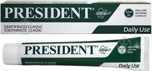 Зубна паста PresiDENT Classic Clinical (RDA-50) 75 мл