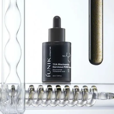 IUNIK TXA Niacinamide Narcissus PDRN Serum – освітлювальна сироватка з ніацинамідом 10% і транексамовою кислотою 2% 30 мл