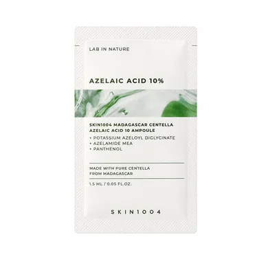 Skin1004 Madagascar Centella Azelaic Acid 10 Ampoule – сироватка з центеллою та 10% азелаїновою кислото ПРОБНИК 1,5 мл.
