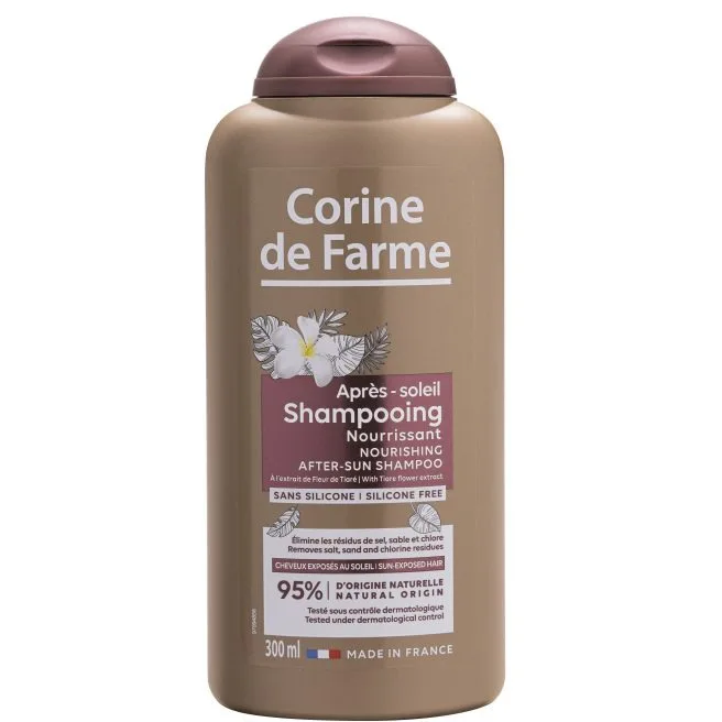 Шампунь Corine de Farme (Корін де Фарм) для волосся відновлючий після сонця 300 мл