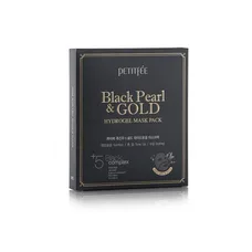 Petitfee Black Pearl&Gold Маска гідрогелева перли-золото №5