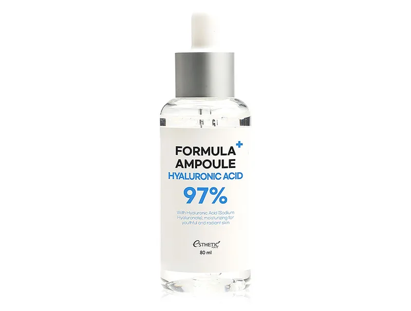 Зволожуюча сироватка для обличчя з гіалуроновою кислотою Esthetic House Formula Ampoule Hyaluronic Acid 97%, 80мл
