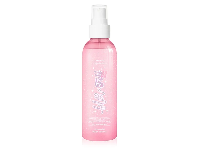 Спрей для тіла із шиммером Bilou Feli Videozeugs Limited Edition Shimmer Body Spray, 150мл