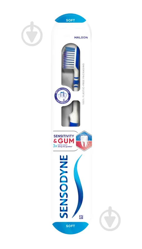 Зубна щітка Sensodyne Чутливість зубів та захист ясен м'яка 1 шт.