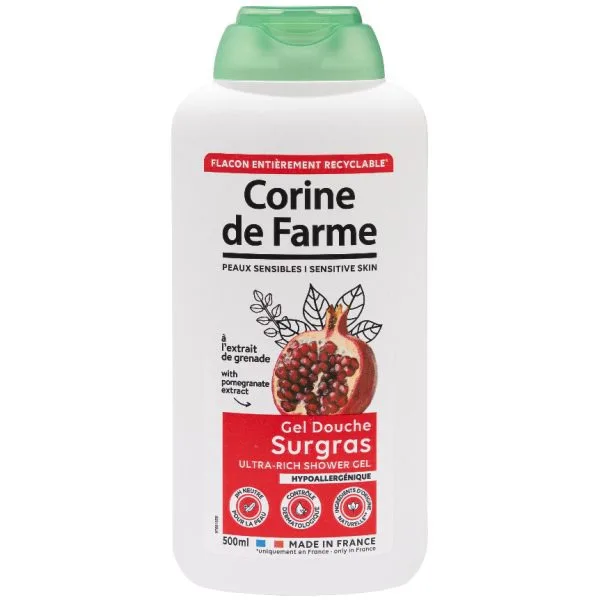 Гель-крем Corine de Farme (Корін де Фарм) для душу Гранат 500 мл