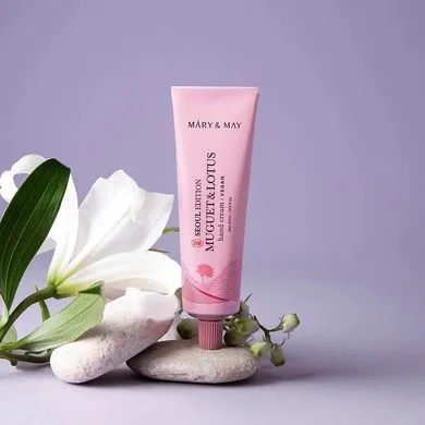 Mary&May Muguet & Lotus Hand Cream – крем для рук з лотосом 50 мл