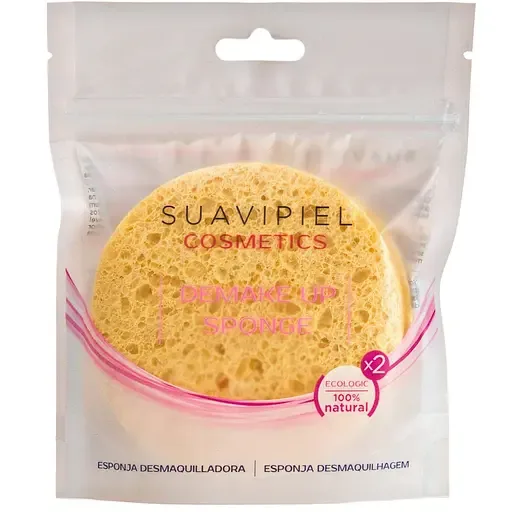 Спонж для зняття макіяжу Suavipiel Cosmetics Demake Up, 2 шт.