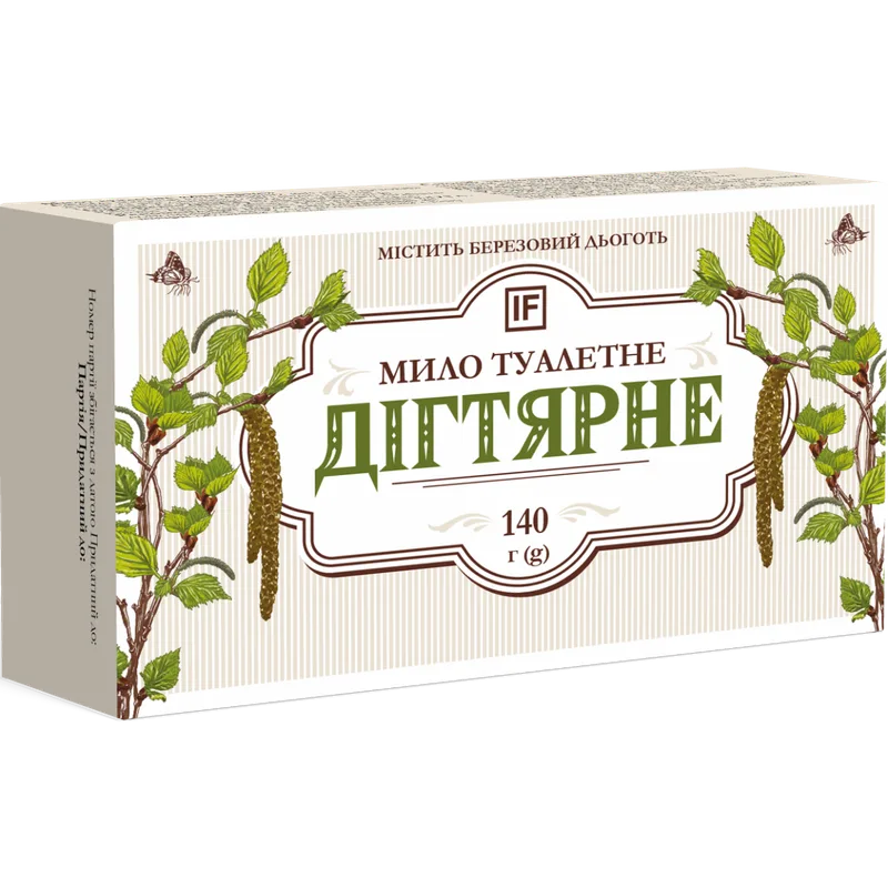 Мило туалетне Дігтярне 140 г