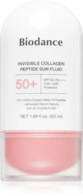 Biodance Invisible Collagen Peptide Sun Fluid – сонцезахисний флюїд з колагеном і пептидами SPF 50+ PA++++