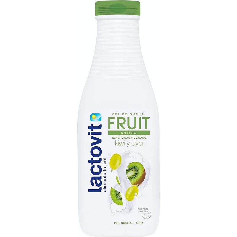 Гель для душу Lactovit (Лактовіт) Fruit Antiox Ківі та виноград, 600 мл