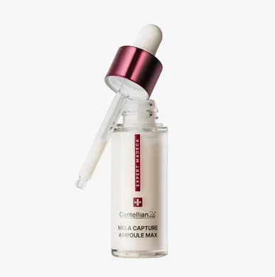 Centellian24 Expert Madeca Mela Capture Ampoule Max – сироватка для освітлення і сяяння з ніацинамідом і вітаміном С 30 мл