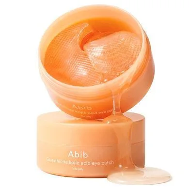 Abib Glutathione Kojic Acid Eye Patch Vita Jelly – освітлювальні патчі під очі з койєвою кислотою і глутатіоном 60 шт.
