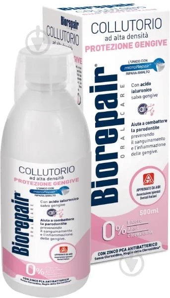 Ополіскувач "Догляд за яснами" Biorepair Mouthwash Gum Protection