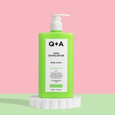 Q+A AHA Body Lotion – лосьйон для тіла з AHA-кислотами 250 мл