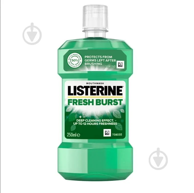 Ополіскувач для ротової порожнини Listerine Сплеск свіжості 250 мл