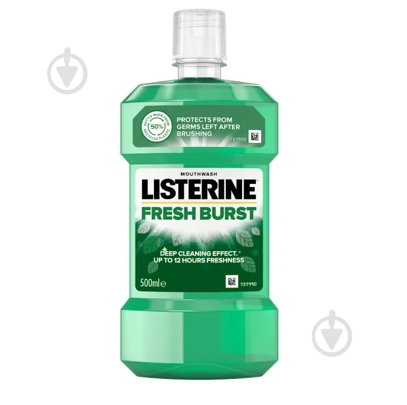 Ополіскувач для рота Listerine Сплеск свіжості 500 мл