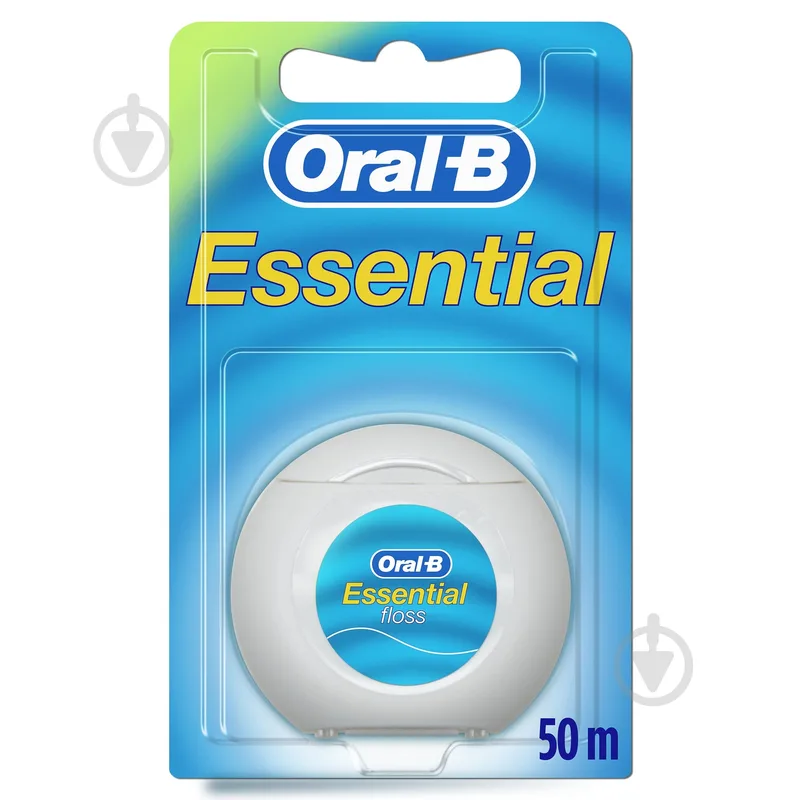 Зубна нитка Oral-B Essential floss, 50 м