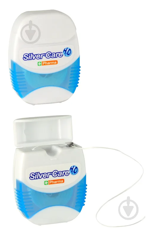 Зубна нитка Silver Care H2O екстра пласка 50 м