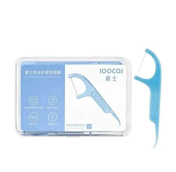 Зубна нитка Soocas Dental Floss 50 шт. Blue (180091)