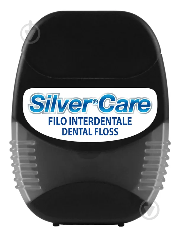 Зубна нитка Silver Care Carbon 50 м