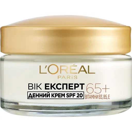 Денний крем проти зморщок L'oreal Paris Вік експерт 65+, 50 мл (A9124600)