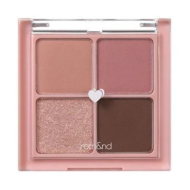 rom&nd Better Than Eyes 02 Dry Rose – палетка тіней