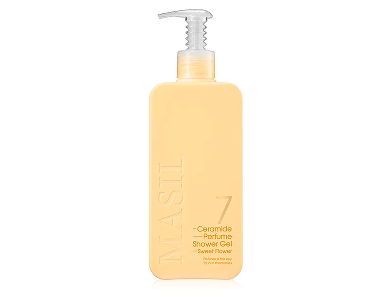 Гель для душу з керамідами з ароматом солодких квітів Masil 7 Ceramide Perfume Shower Gel Sweet Flower