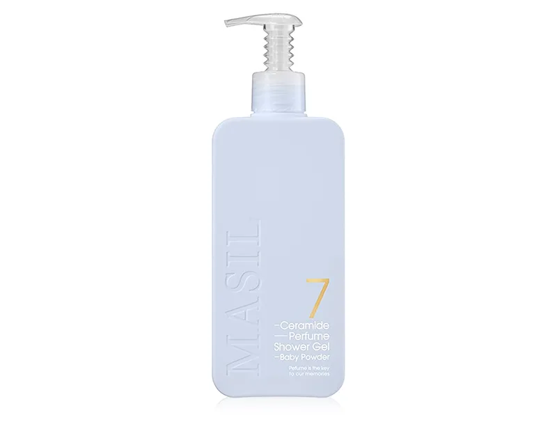 Гель для душу MASIL 7 CERAMIDE PERFUME SHOWER GEL BABY POWDER - 500мл